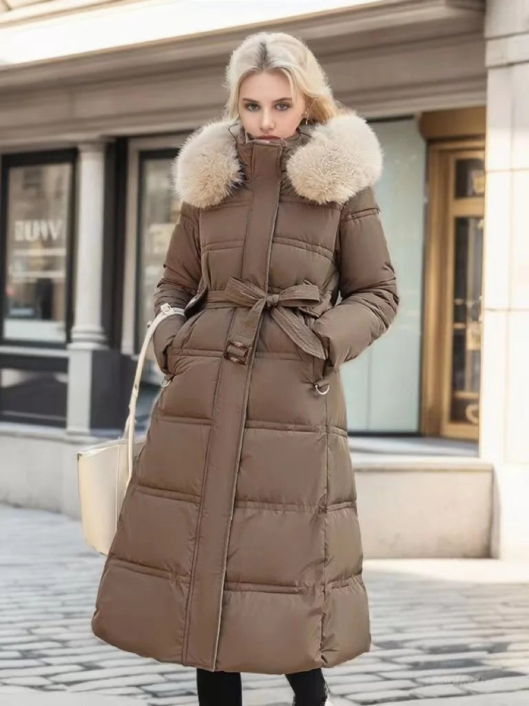 MIRELLA™ | Luxuriöser Parka Lange Jacke