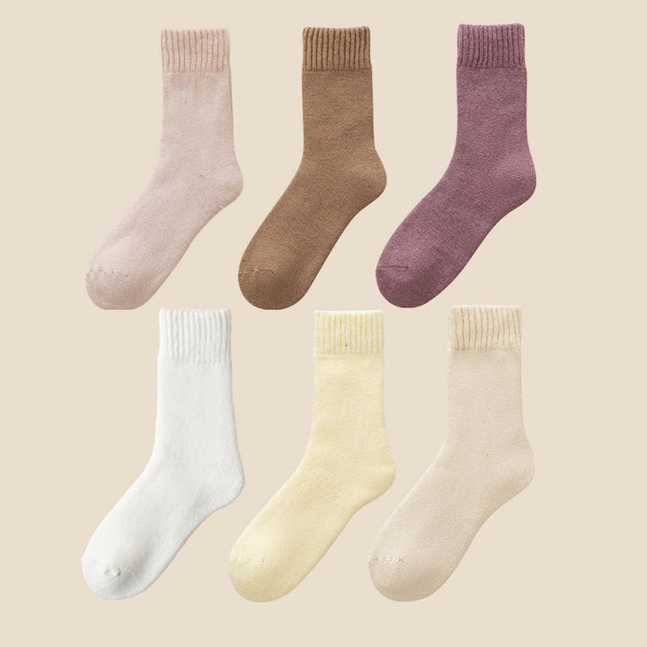 SOFTSOX™️ | Gemütliche Unisex Winter Thermo Fleece Socken (3+3 Gratis)