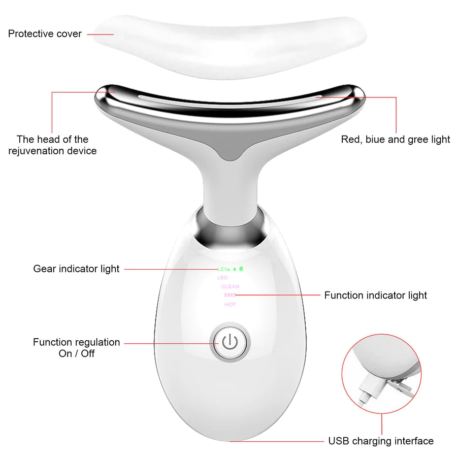 GLOWBEU™ | Anti-Falten EMS-Massagegerät zur Gesichtsstraffung