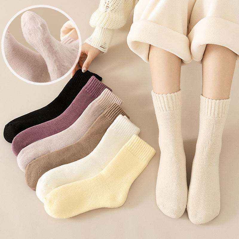 SOFTSOX™️ | Gemütliche Unisex Winter Thermo Fleece Socken (3+3 Gratis)