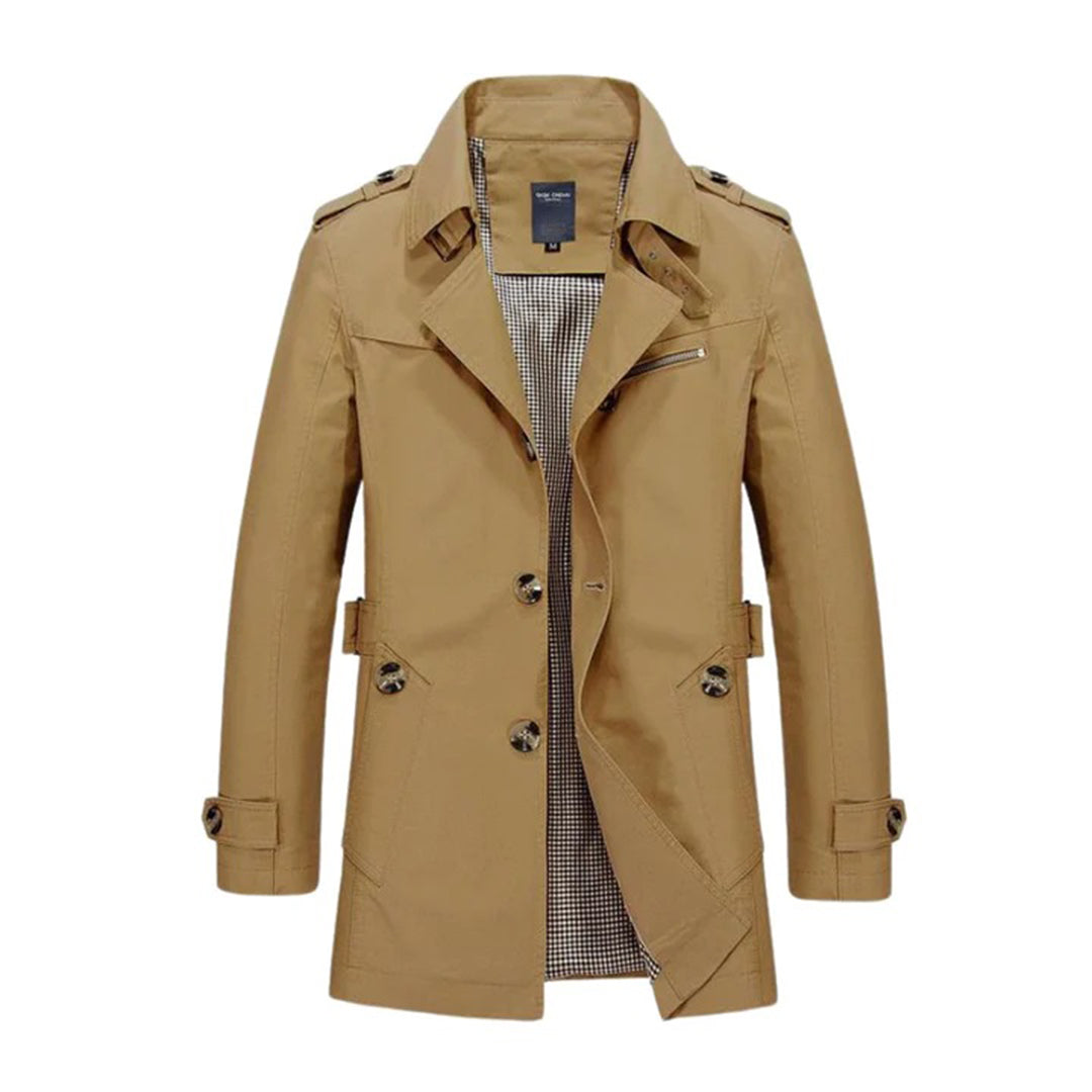 LUCAS™ | Herren Schlanke Passform Trench Mantel