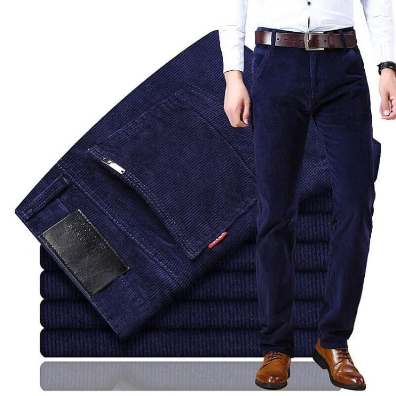 AKRAMAN™ | Herren Klassischer Kordsamt Jeans