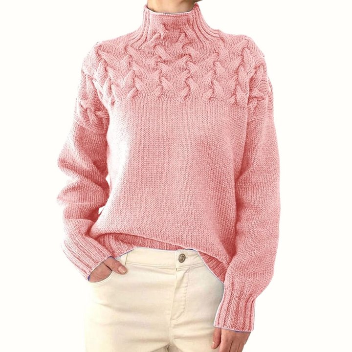 BIANCA™ | Weicher Rollkragen-Strickpullover