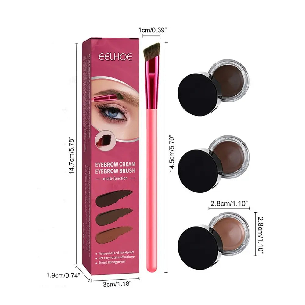 Brow4DLuxe™ | Perfektes Augenbrauenpflege-Set 4D Laminiert