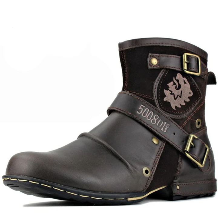 ROYSTON™ | Vintage-Cowboy-Stil Lederstiefel