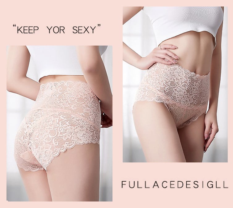 LILLY™️ | Hohe Taille Sexy Feine Spitze Höschen - (1+1 GRATIS)