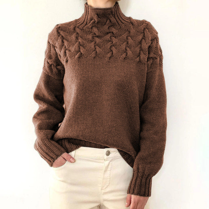 BIANCA™ | Weicher Rollkragen-Strickpullover