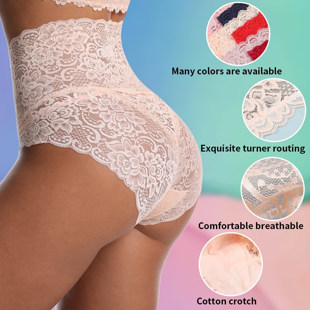 LILLY™️ | Hohe Taille Sexy Feine Spitze Höschen - (1+1 GRATIS)