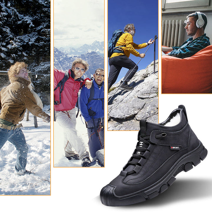 RADEK™ | Winter Kunstwollfutter Leder Sneakers