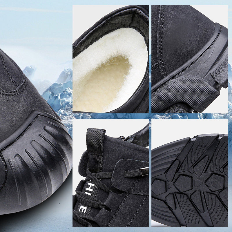 RADEK™ | Winter Kunstwollfutter Leder Sneakers