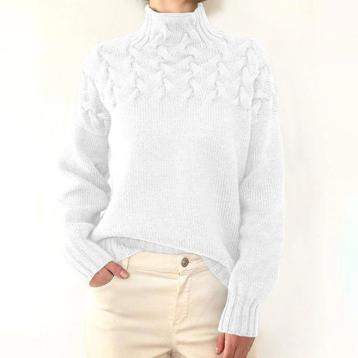 BIANCA™ | Weicher Rollkragen-Strickpullover