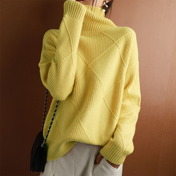 GISELE™ | Warmer Strick Rollkragenpullover