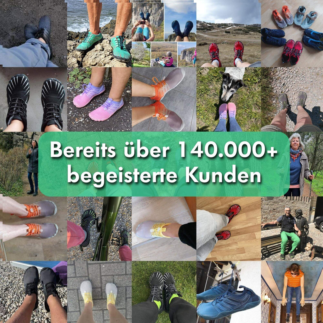 BareStep™ | Unisex Rutschfeste Waerproof Barfuss Winterschuhe