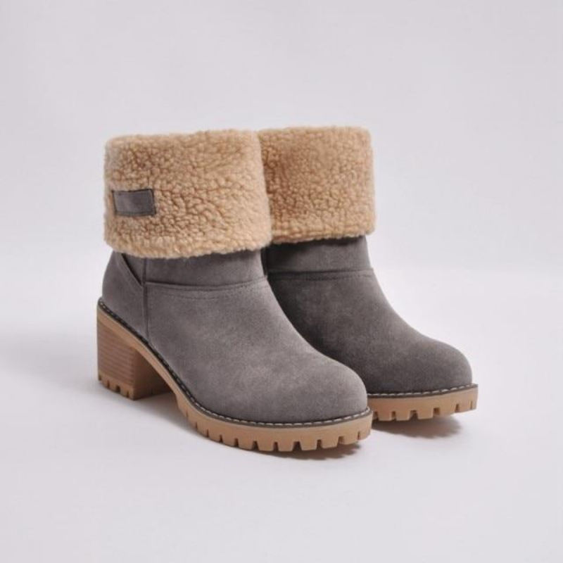 Emarose™ | Winter Warme Wildlederstiefel